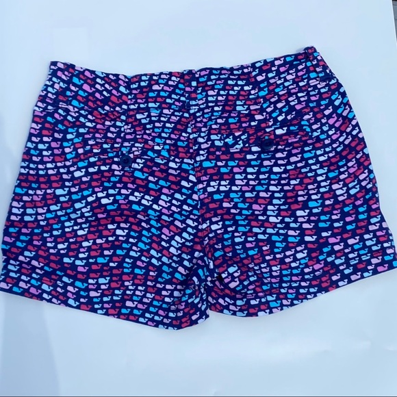 Vineyard Vines Logo Whale Print  Chino Shorts - Picture 4 of 6